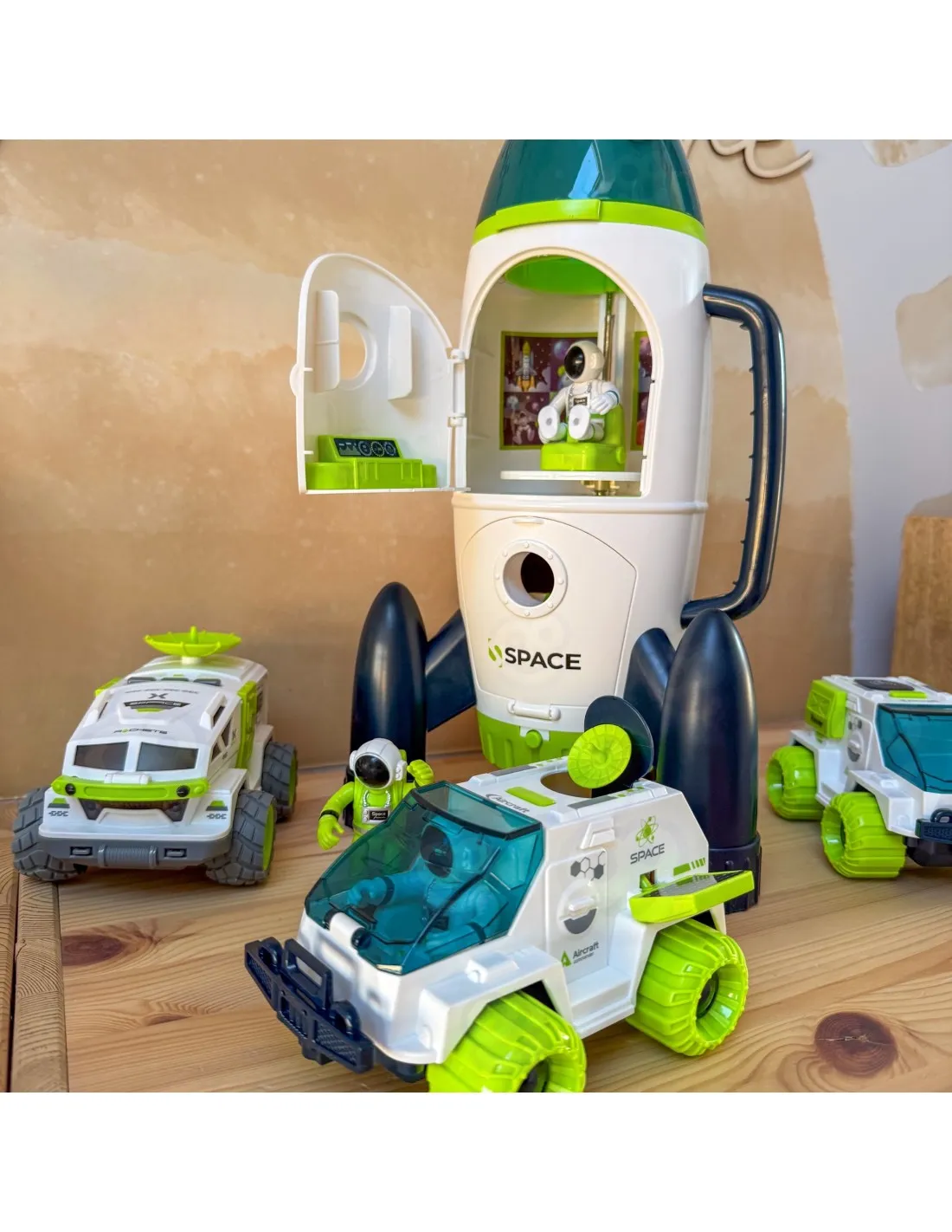 WOOPIE Interaktywny Prom Kosmiczny Rakieta Space Set