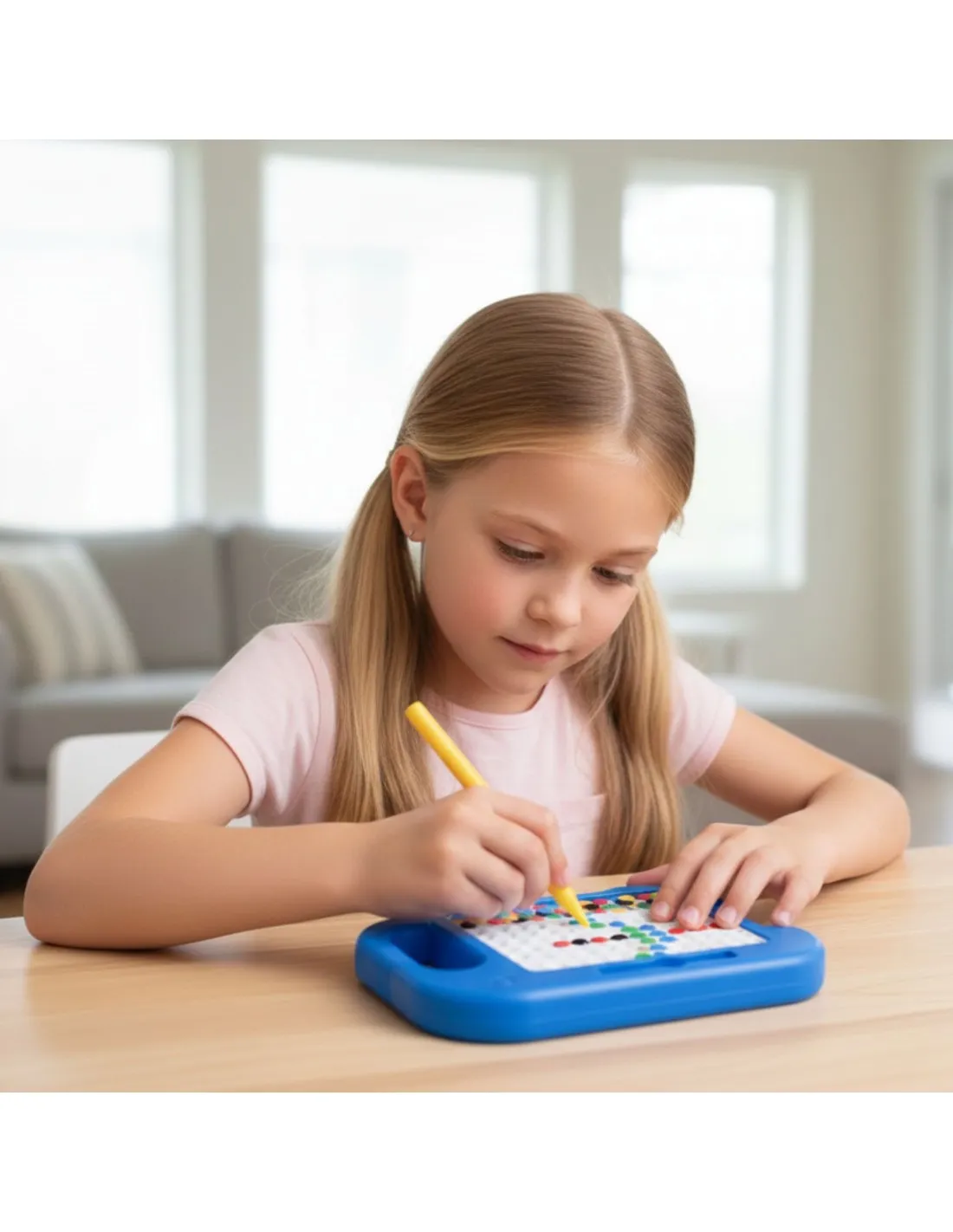 WOOPIE Tablica Magnetyczna dla Dzieci Montessori MagPad Słonik